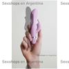 Estimulador suave al tacto con estimulador de clítoris